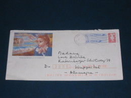 2000 France Frankreich Ganzsache Postal Stationery Brief Cover Paris -  Wuppertal Eclairtat Etretat L.P.Moretti - Lots Et Collections : Entiers Et PAP