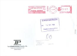 Spanien Madrid AFS 1998 Postal Expres TecniPublicationes - Macchine Per Obliterare (EMA)