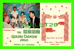 NASSAU, BAHAMAS - THE GOLDEN DRAGON PATIO,  RESTAURANT - Bahamas