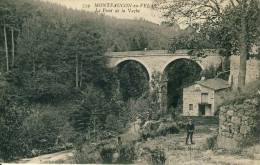 Montfaucon-en-Velay  Le Pont De La Vache  Cpa - Montfaucon En Velay