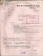 HOUGAERDE  Raffinerie & Screries Du GRAND PONT  . Bon De Commande De Vis Helicoides    6 Pages   ...   5.04 .1966 - 1950 - ...
