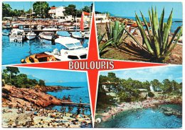 CP, 83, BOULOURIS, "Corniche D'Or", SOUVENIR DE BOULOURIS, Voyagé En 1978, Ed : S.E.P.T. - Boulouris