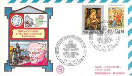 RELIGION CATHOLIQUE VOYAGE  PAPE  JEAN PAUL II   Pope John Paul II Papst Johannes Paul II  PAPA Jonas Paulius II - Cartas & Documentos