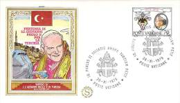 RELIGION CATHOLIQUE VOYAGE  PAPE  JEAN PAUL II   Pope John Paul II Papst Johannes Paul II  PAPA Jonas Paulius II - Briefe U. Dokumente