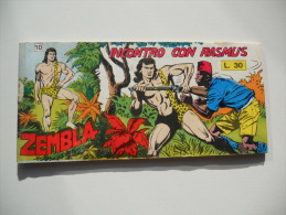 ZEMBLA Striscia N 10 "INCONTRO CON RASMUS " - ANNI 60 ORIGINALE - Comics 1930-50