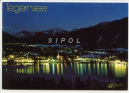 Rottach- Egern Am Tegernsee  Vue De Nuit  Voyagé En 1995 ??? Voir 2 Scans - Tegernsee