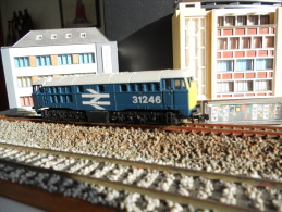 Scala N - LIMA BRITISH LOCO DIESEL Co Co  #  31246 - N SPUR - N GAUGE - - Locomotive