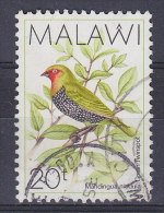 Malawi 1988 Mi. 508      20 T Bird Vogel Oiseau Green Twinspot Grüner Tropfen-astrild - Malawi (1964-...)