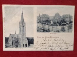 AK Berlin Lichterfelde Paulus Kirche Rother Stift 1900 - Lichterfelde