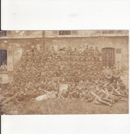 Carte Postale Photo Militaire Français 23ème Régiment D'Infanterie Colonial CAMP D'AVORD (Cher) - Regimente