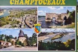 Champtoceaux-4 Cartes-vue Générale-vues Diverses-la Grotte-la Loire-le Nouveau Pont-cpm - Champtoceaux