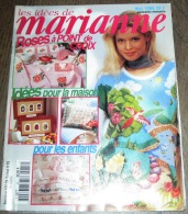 REVUE MAGAZINE LES IDEES DE MARIANNE LE POINT DE CROIX 1996 N° 18 - Casa & Decorazione