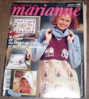 REVUE MAGAZINE LES IDEES DE MARIANNE LE POINT DE CROIX 1996 N° 14 - Casa & Decoración