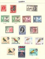 GAMBIA Collection Of 48 Stamps (incl 1 Sheetlet) Mainly Mint (13 Used) See Scans - Gambia (...-1964)