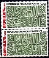 2 Timbres Neuf  MNH Stamps** France ARPHILA 75 PARIS Parfait Etat - 1900 – París (Francia)