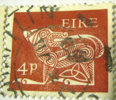 Ireland 1968 Stylised Dog 4p - Used - Oblitérés