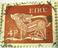 Ireland 1968 Stylised Dog 4p - Used - Used Stamps