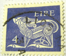 Ireland 1971 Stylised Dog 4p - Used - Used Stamps