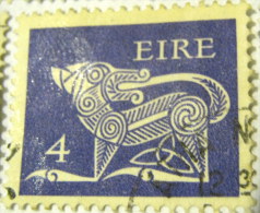 Ireland 1971 Stylised Dog 4p - Used - Gebruikt