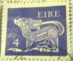 Ireland 1971 Stylised Dog 4p - Used - Usati