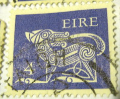 Ireland 1971 Stylised Dog 4p - Used - Used Stamps