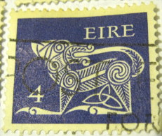 Ireland 1971 Stylised Dog 4p - Used - Used Stamps