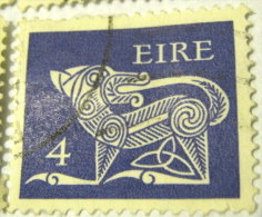 Ireland 1971 Stylised Dog 4p - Used - Usati