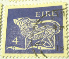 Ireland 1971 Stylised Dog 4p - Used - Used Stamps