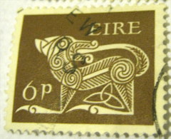 Ireland 1968 Stylised Dog 6p - Used - Gebruikt