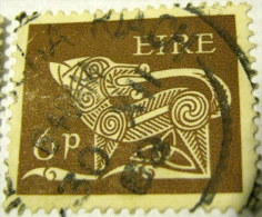 Ireland 1968 Stylised Dog 6p - Used - Gebruikt