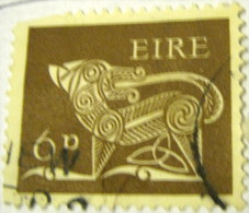 Ireland 1968 Stylised Dog 6p - Used - Usati