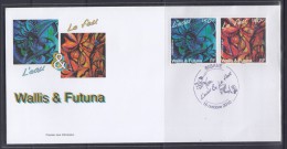 Wallis Et Futuna 2010 L'eau & Le Fell FDC(SIGAVE Cancellation) - FDC