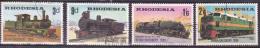 Rhodesia - 1969 - Steam Locomotives - Complete Set Fine Used - Rhodésie (1964-1980)