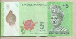 Malesia - Banconota Circolata Da 5 Ringgit - Polimero - Malaysie