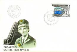 HUNGARY - 1970.FDC - Opening Of New Budapest Subway Mi 2577. - FDC