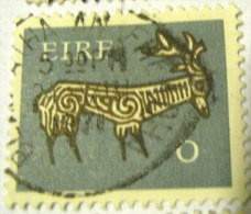 Ireland 1971 Stylised Stag 6p - Used - Usados