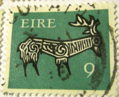 Ireland 1971 Stylised Stag 9p - Used - Used Stamps