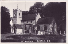 HAMPDEN- CHURCH-  // RARE-  T.bon état- Belle Carte Toilée  //- Année: 11-09-1947 - Buckinghamshire