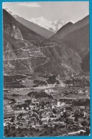 Sierre, Muraz, Sous Géronde, Chippis Et Le Val D´Anniviers (coin Plié) - Chippis