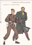 2007 BLAKE ET MORTIMER OP SPECIALE KAART SUR CARTE SPECIALE - Storia Postale