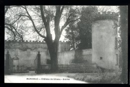 Cpa Du 17 Marignac  Chateau De Gibeau  Entrée ..   Pons  Saintes   MABT27 - Pons