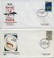 5 Enveloppen Dag Van De Aero-filatelie: 1972, 1978, 1981 En 2 X 1982 - Storia Postale