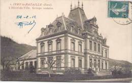 IVRY-la-BATAILLE - L'Hôtel De Ville - Groupe Scolaire - Ivry-la-Bataille