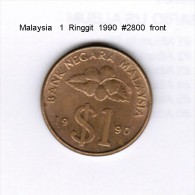 MALAYSIA    1  RINGGIT  1990  (KM # 54) - Malesia