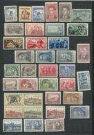 Czechoslovakia 1950 Mi 605-642 MNH/MH Complete Year (- 1 Stamp And Block) CV 68 Euro - Volledig Jaar