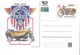 Czech Republic  2012 - Harley Club Prague, Special Postal Stationery, MNH - Postcards