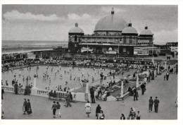 Postcard RHYL Pavilion Theatre Paddling Pool 1958's Denbighshire Sea Seaside Repro - Denbighshire