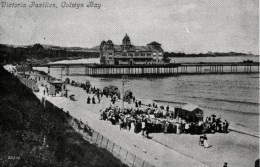 Postcard COLWYN BAY Victoria Pavilion Pier C1904 Edwardian Denbighshire Repro - Denbighshire