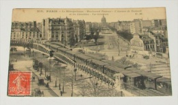 Paris - Le Métrolitain - Boulevard Pasteur - L'avenue De Breteuil Et Les Invalides - Vue Générale :::: Animation - Subway