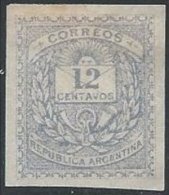 ARGENTINE - 12 C. De 1882 Neuf FAUX - Unused Stamps
